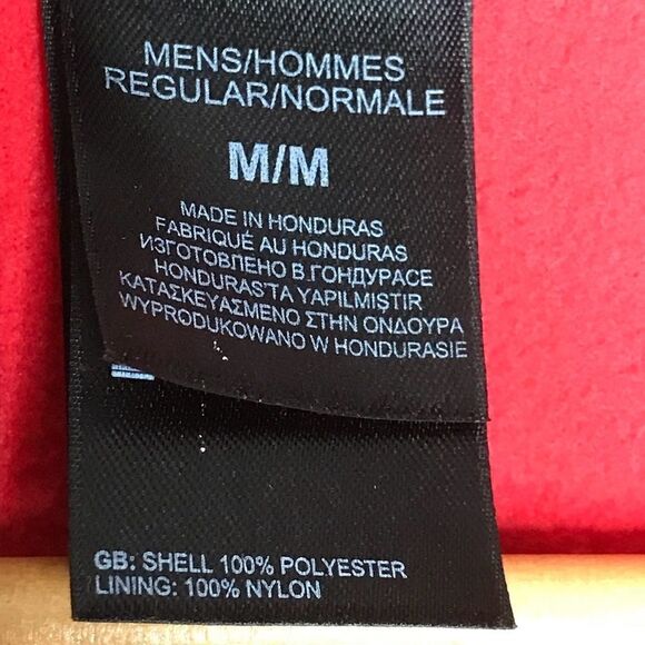 North Face Sz M Red Quarter Zip Sweater Pullover - Picture 3 of 5